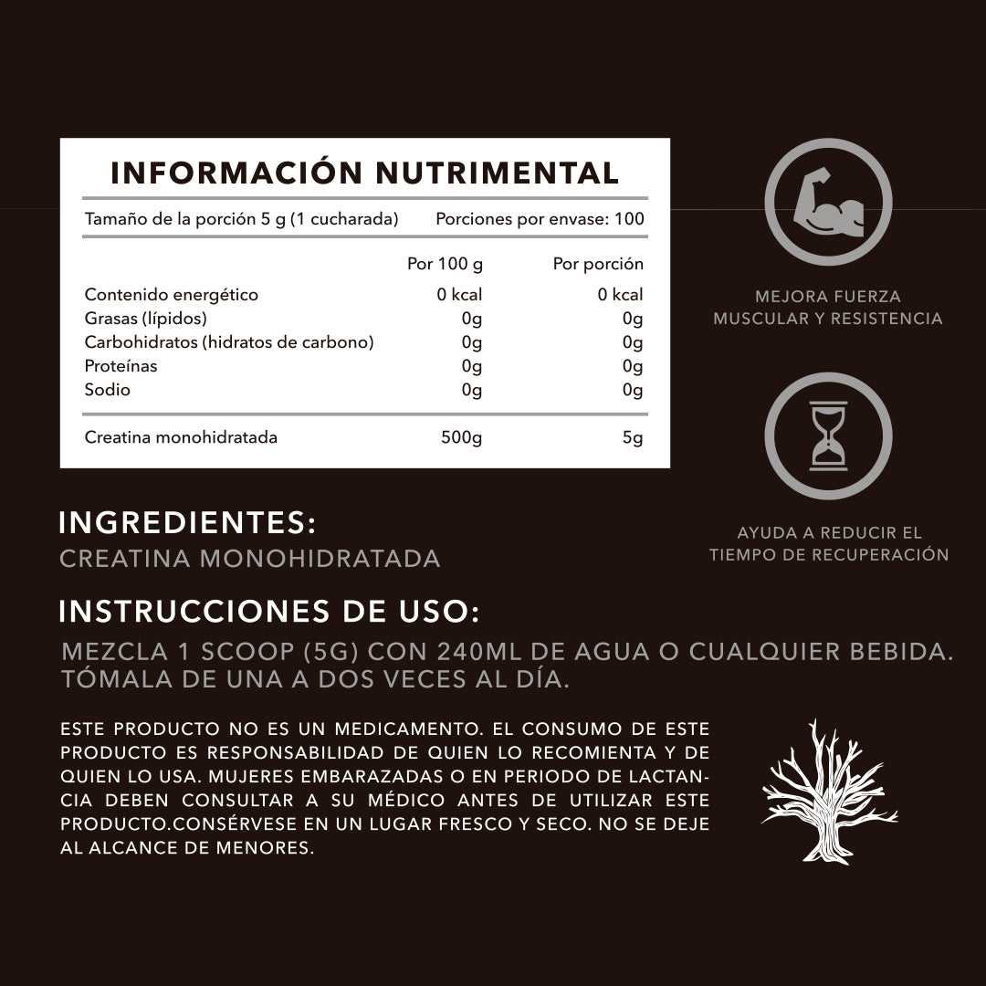 CREATINA MONOHIDRATADA